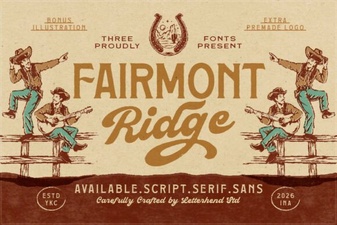 Fairmont Ridge Font: Elegant Typeface for Creative Projects